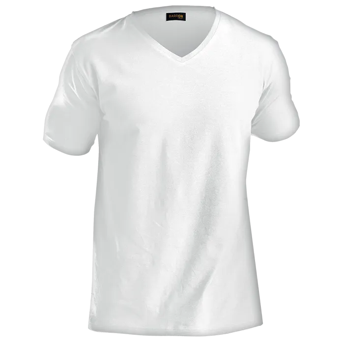 170g Slim Fit V-Neck T-Shirt Mens