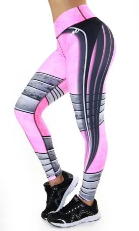 7103 Maripily Women Activewear Print Legging