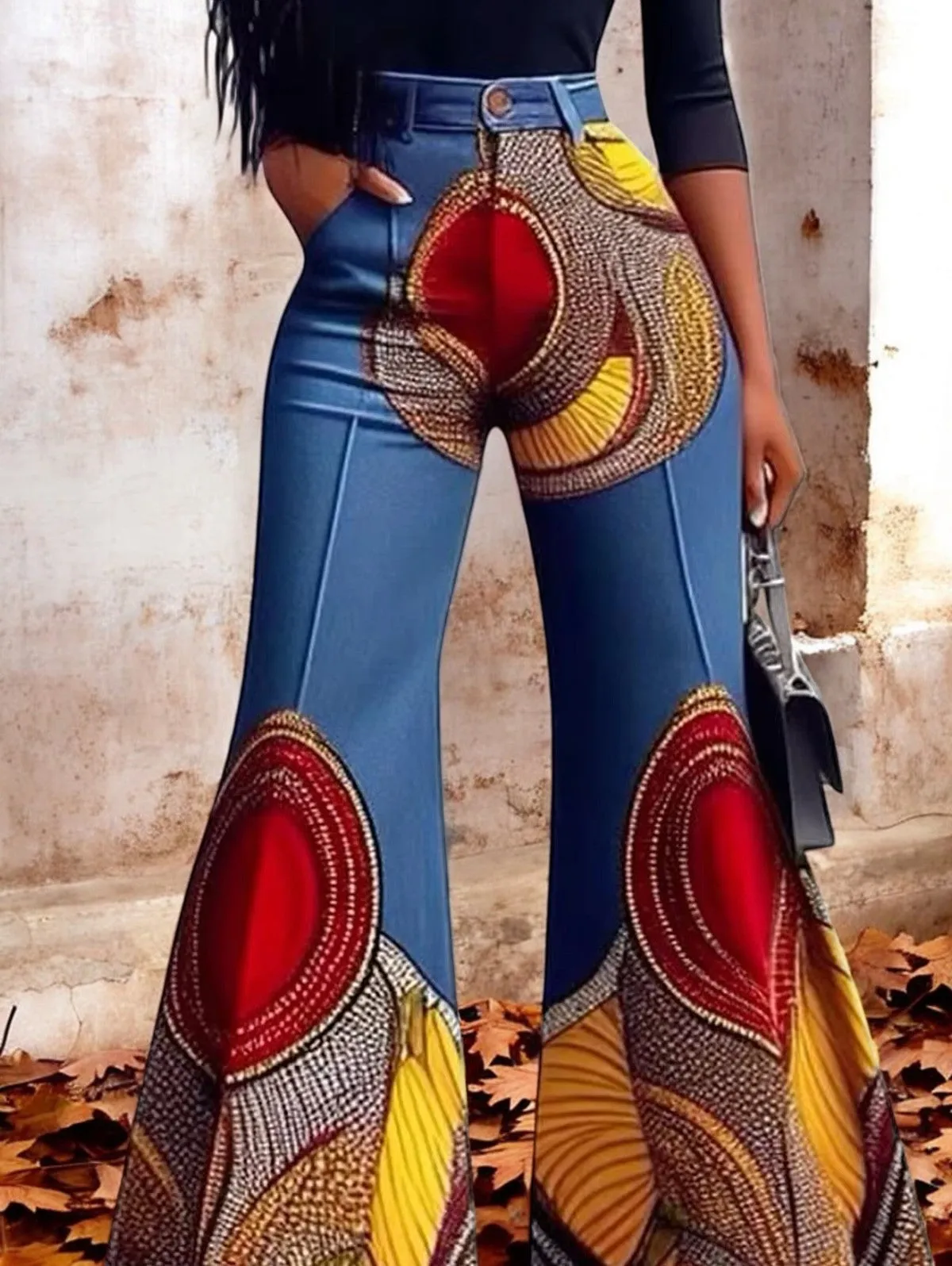Althea - Retro Baggy Pants