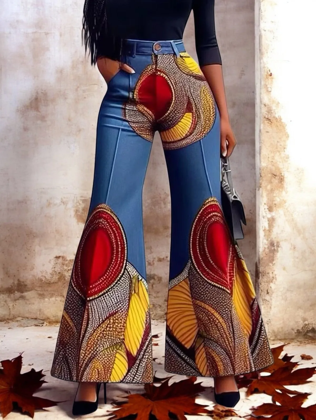 Althea - Retro Baggy Pants