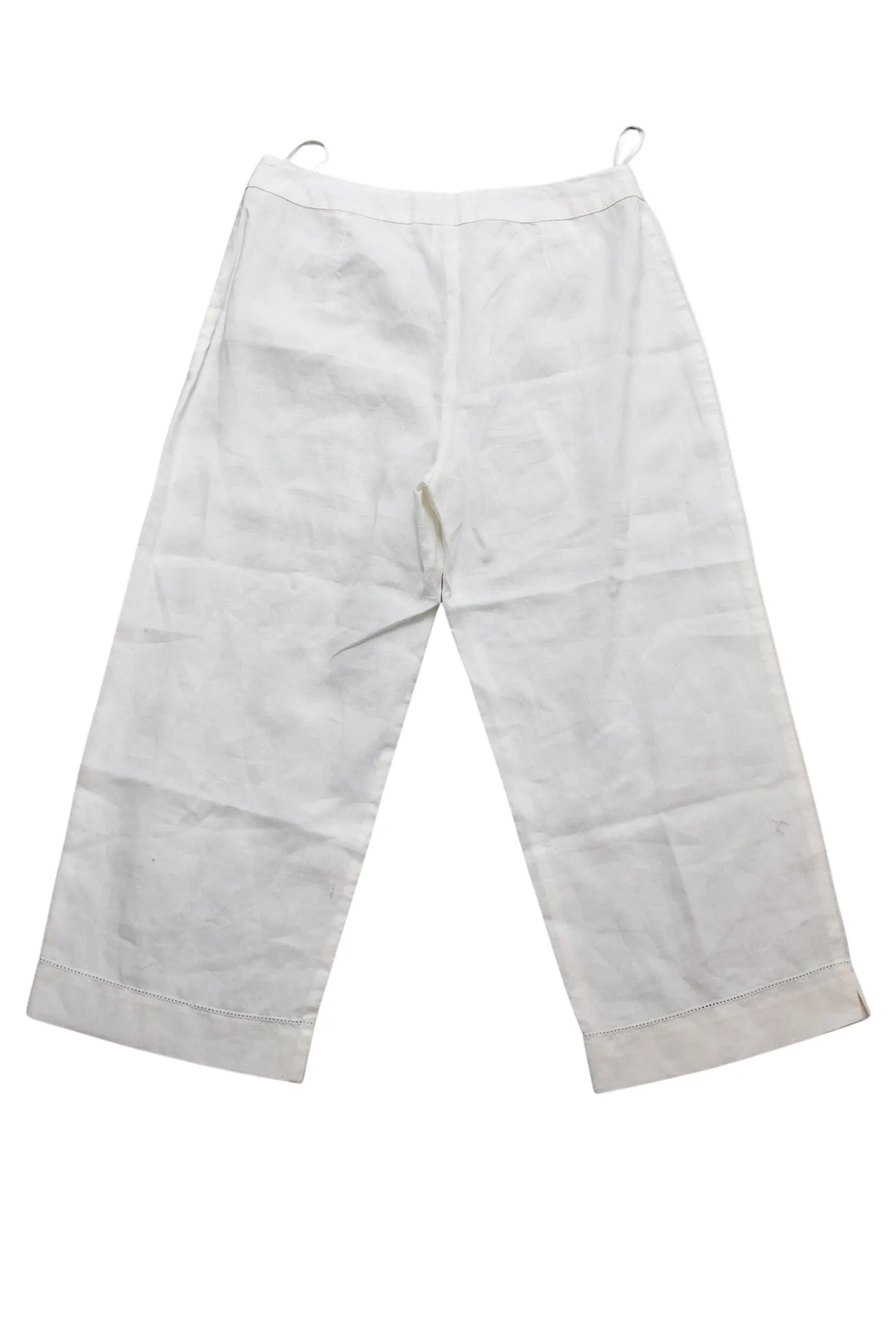 Ashbury white linen pants, 10