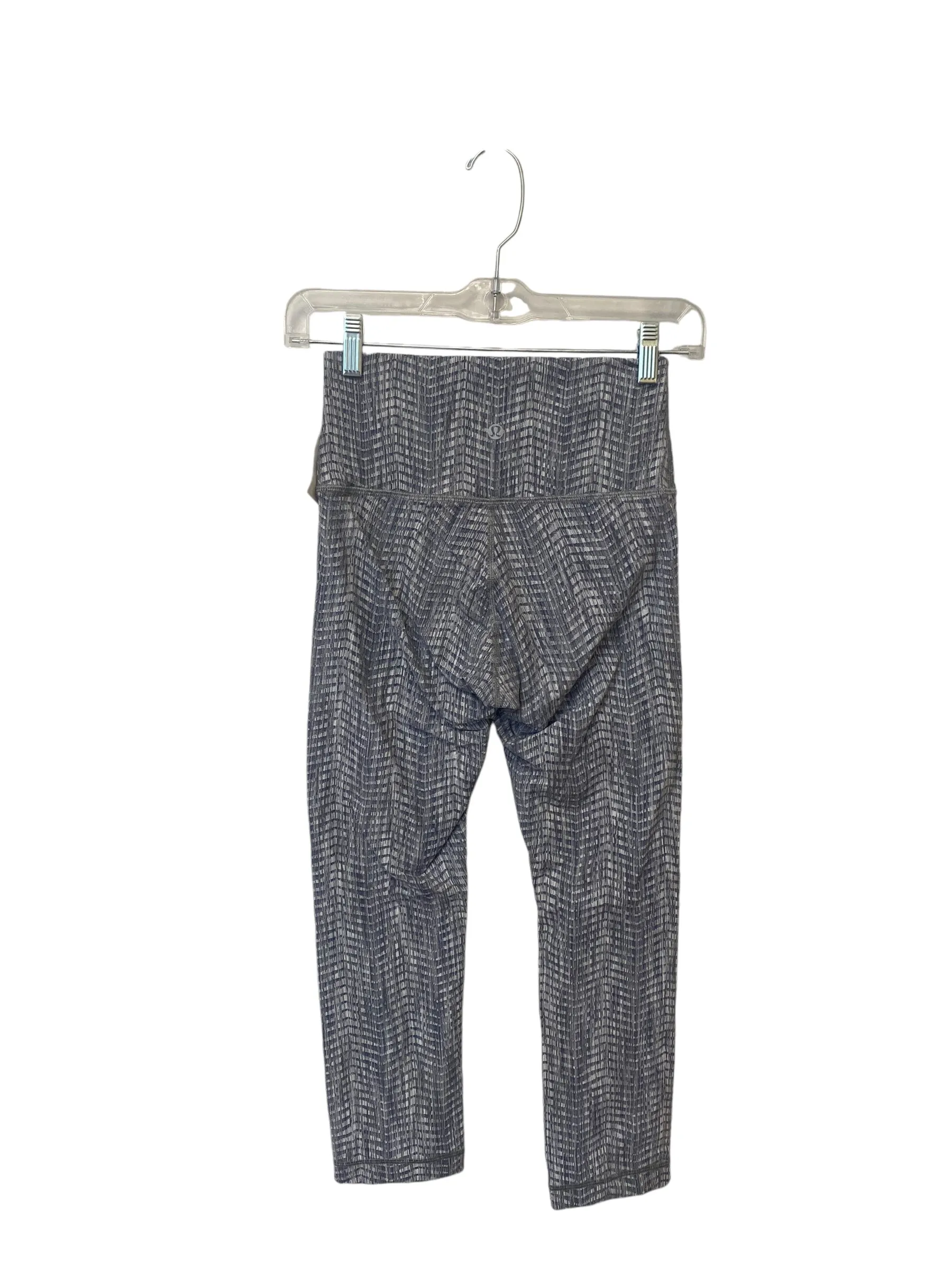 Athletic Leggings By Lululemon In Grey, Size: 4