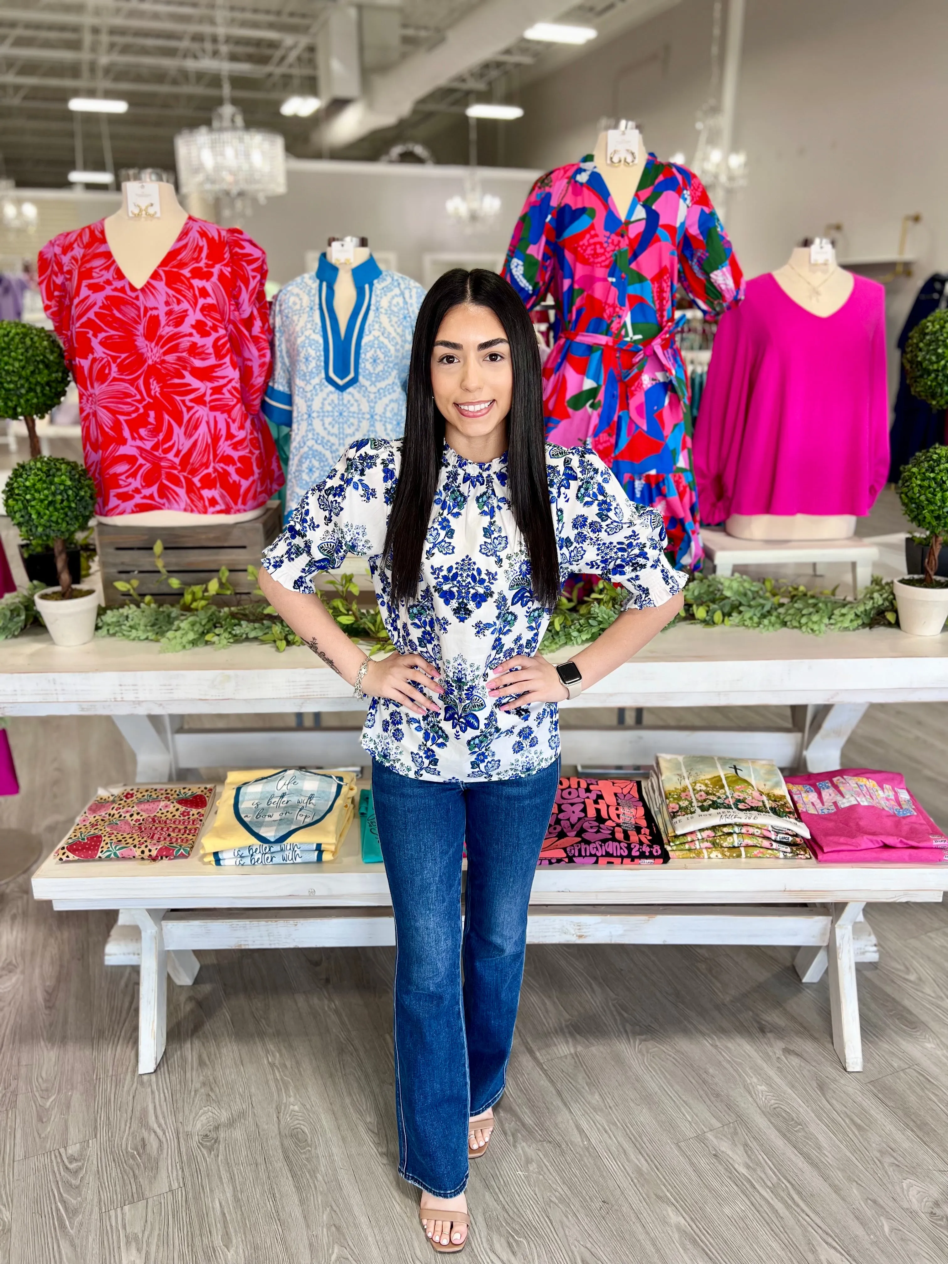 BIANCA FLORAL TOP