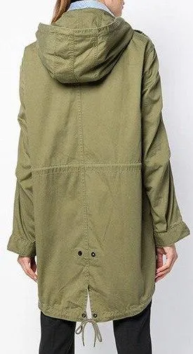 Denim Parka Jacket