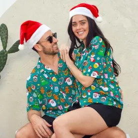 Holidaze - Mens & Womens Christmas Shirts - Matching Couples Set