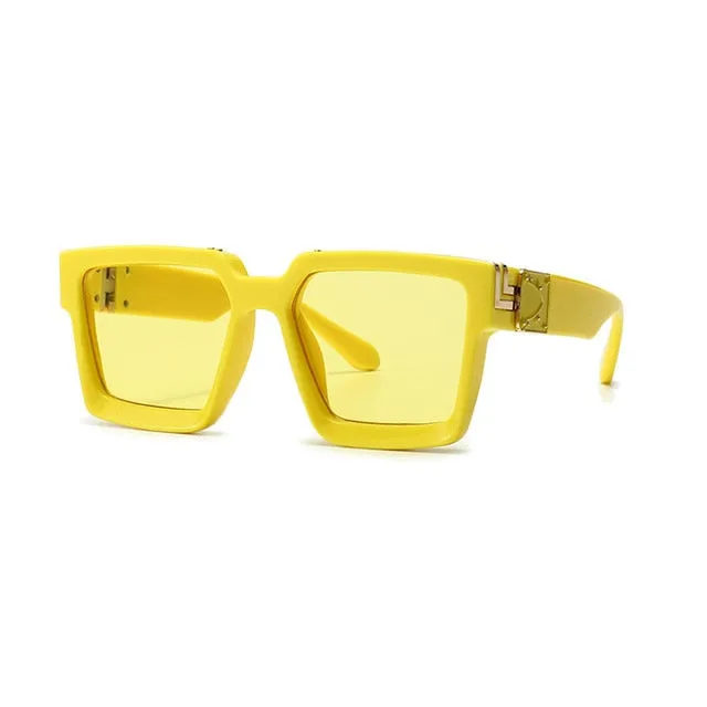 "Tampa Vibes" Retro Square Sunglasses