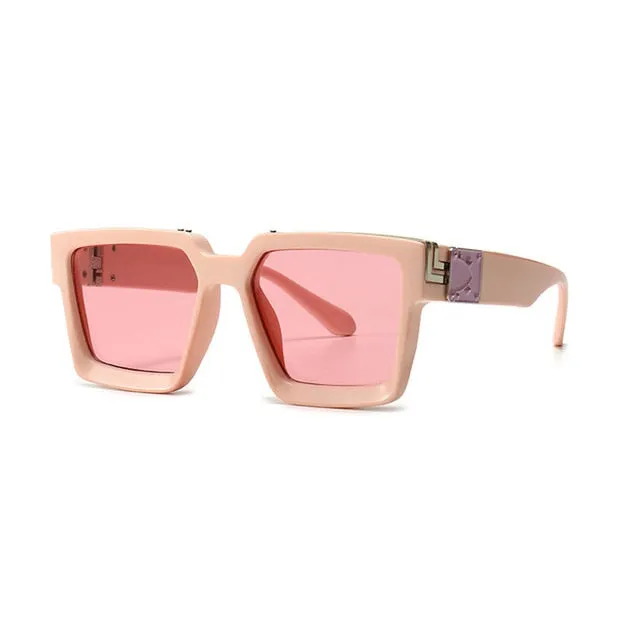 "Tampa Vibes" Retro Square Sunglasses