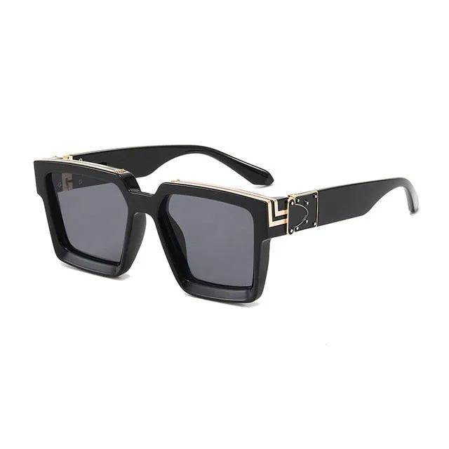 "Tampa Vibes" Retro Square Sunglasses