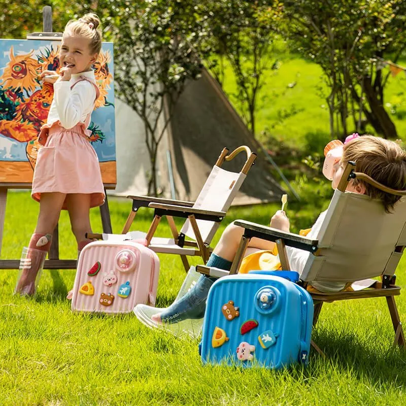 Rosy Pink Globe Movable Trinkets Fashion Backpack