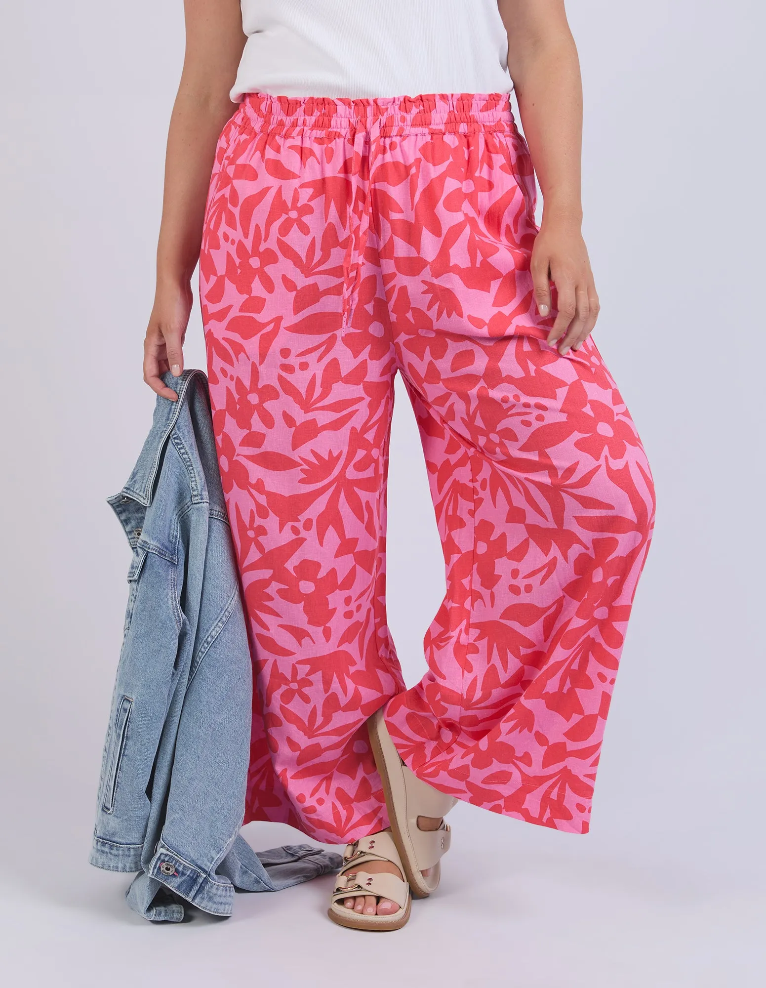 Sunset Hour Pant -  Strawberry