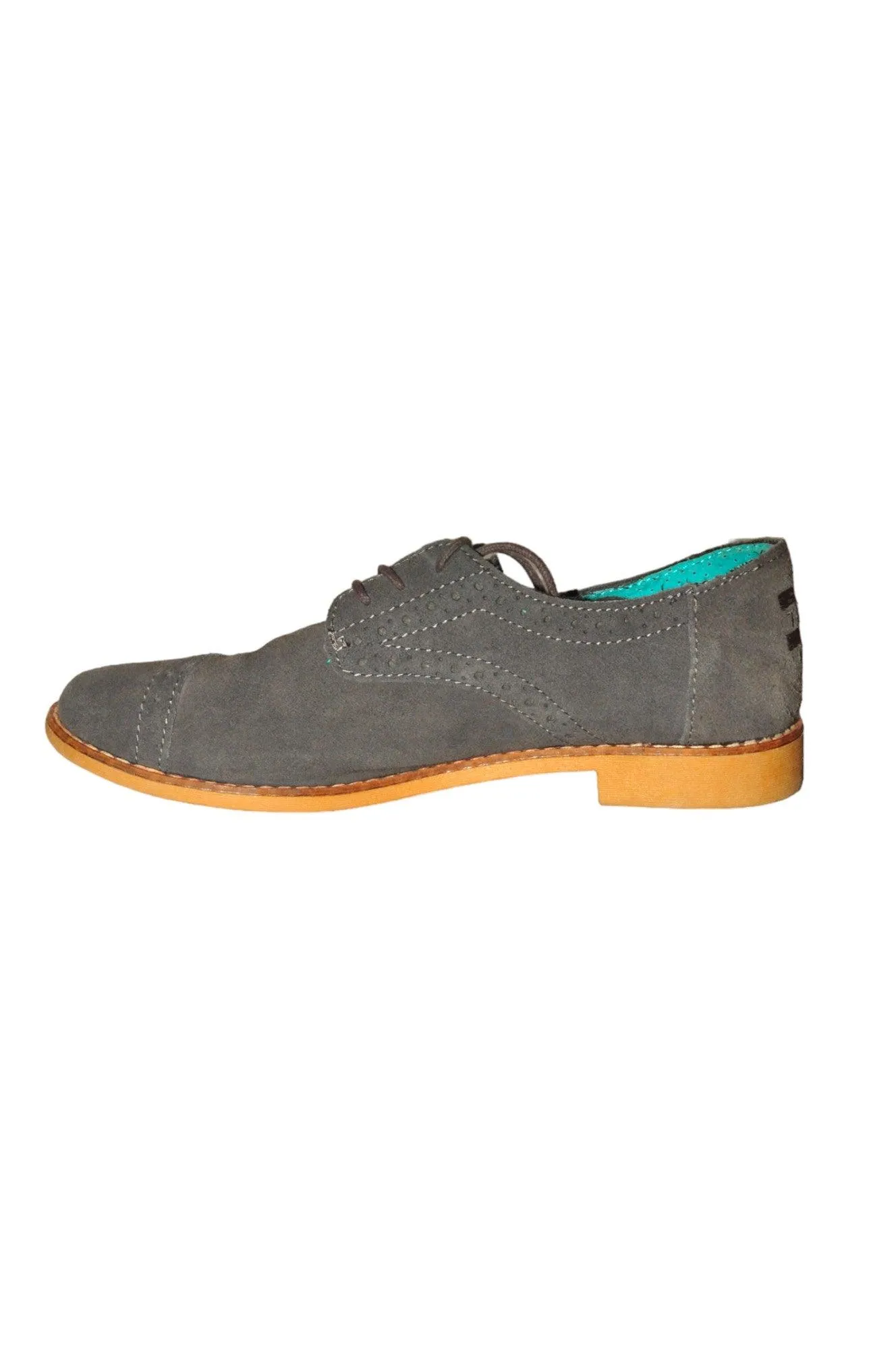 TOMS Women Flat Shoes Regular fit in Gray - 7.5