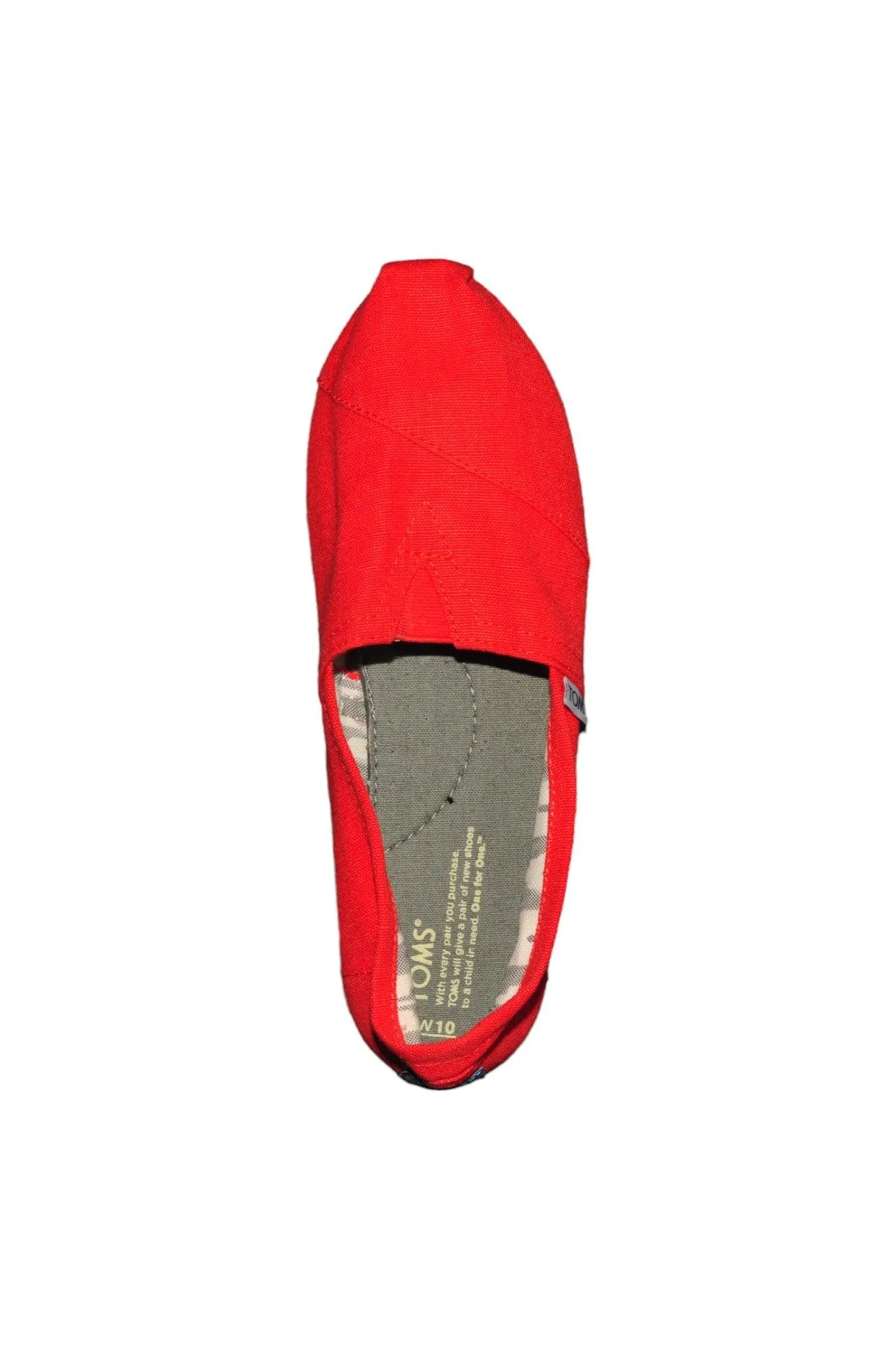 TOMS Women Flat Shoes Regular fit in Orange - 10